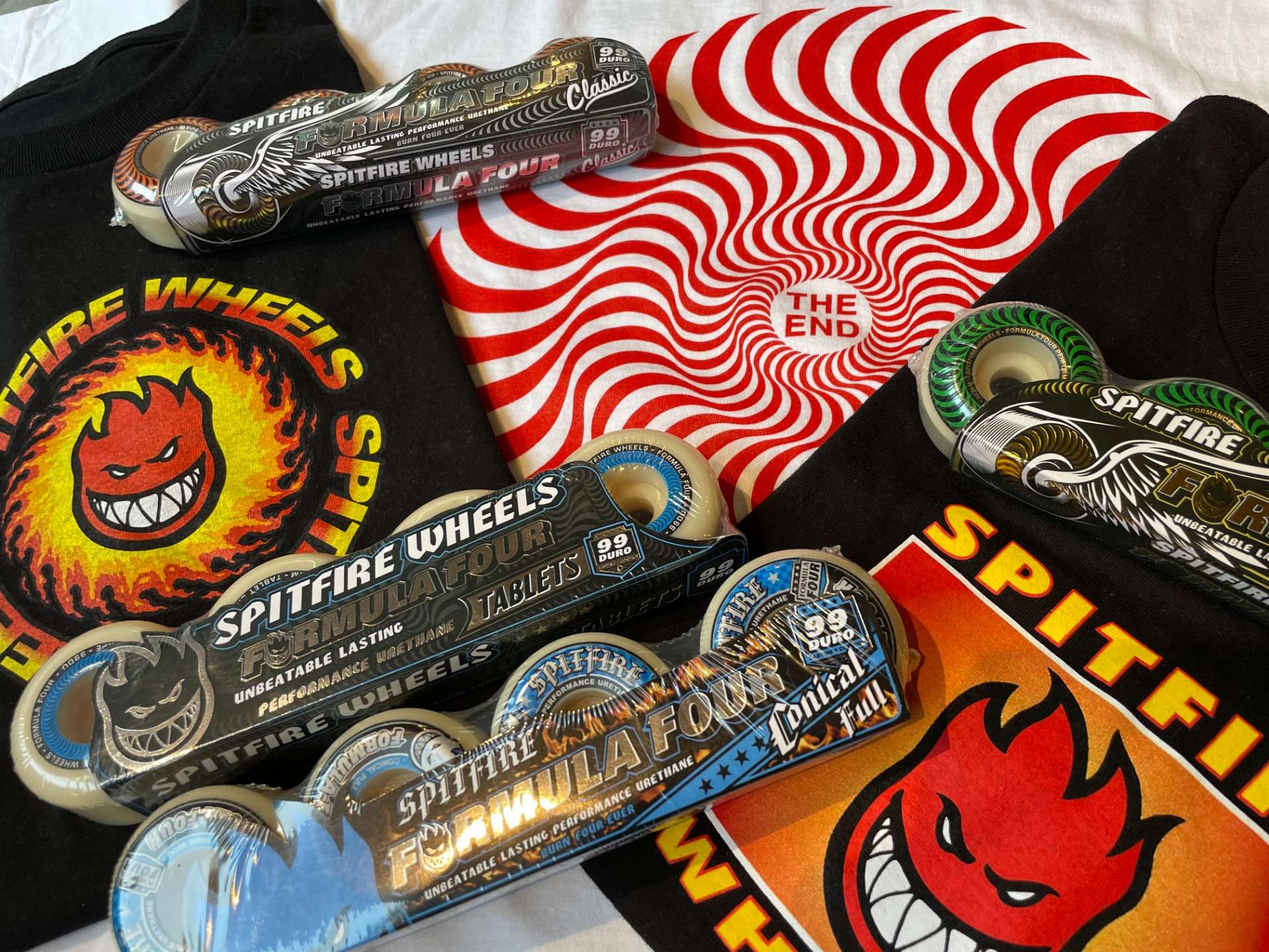 Spit fire wheel